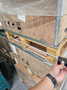 Dřevěné přepravní bedny 1190×790 mm