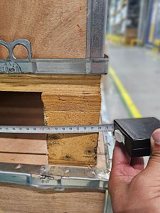 Dřevěné přepravní bedny 1190×790 mm