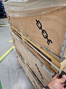 Dřevěné přepravní bedny