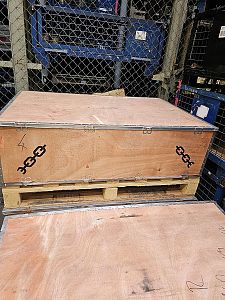 Dřevěné přepravní bedny