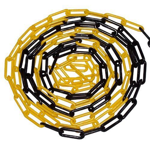 Řetěz plastový černo-žlutý